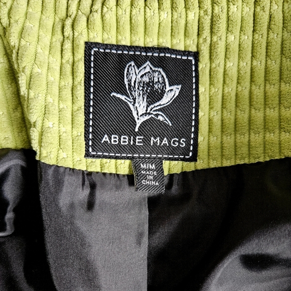Abbie Mags Green Chenille Jacket - Picture 8 of 8